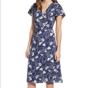 Midi wrap dress from Nordstrom